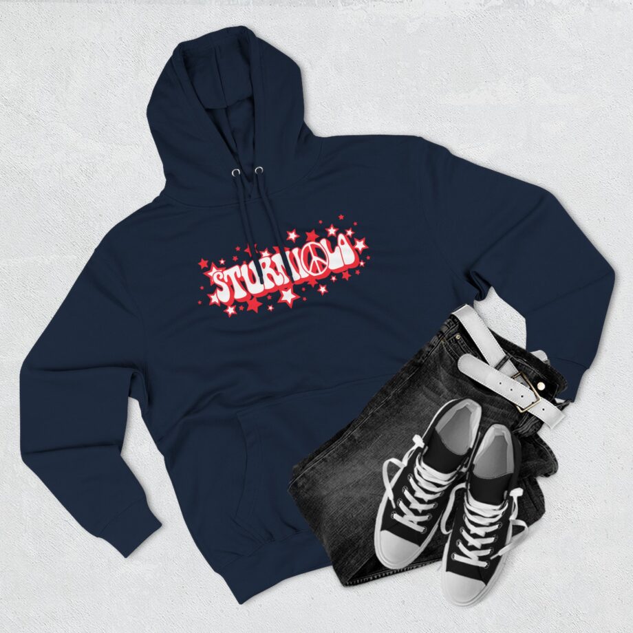 Sturniolo Peace & Stars Three-panel Fleece Hoodie