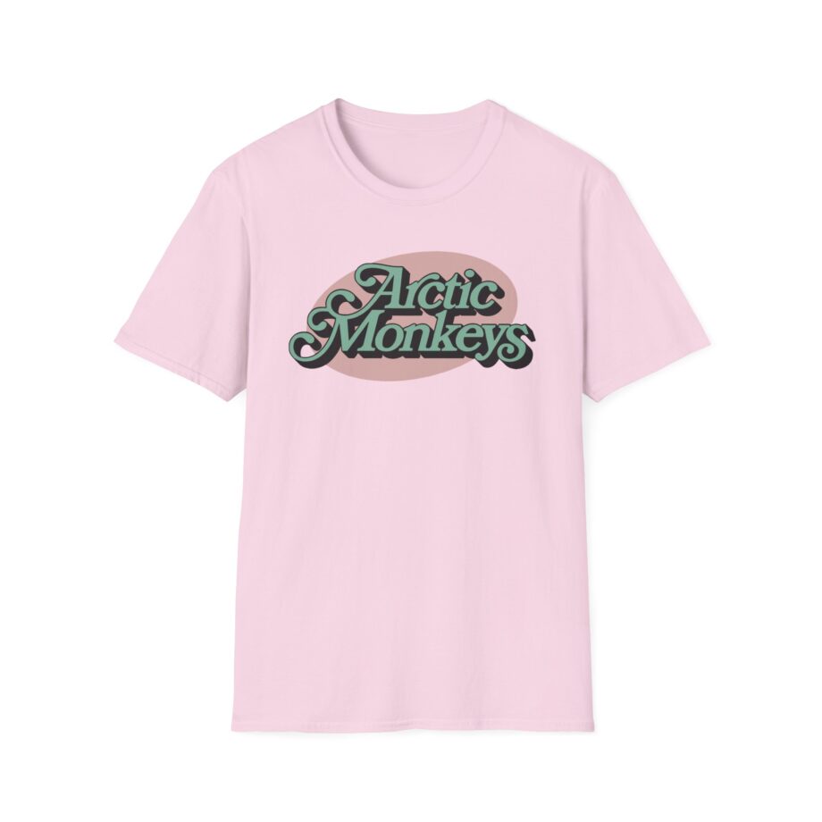 Arctic Monkeys Ornate Logo Unisex Softstyle T-shirt