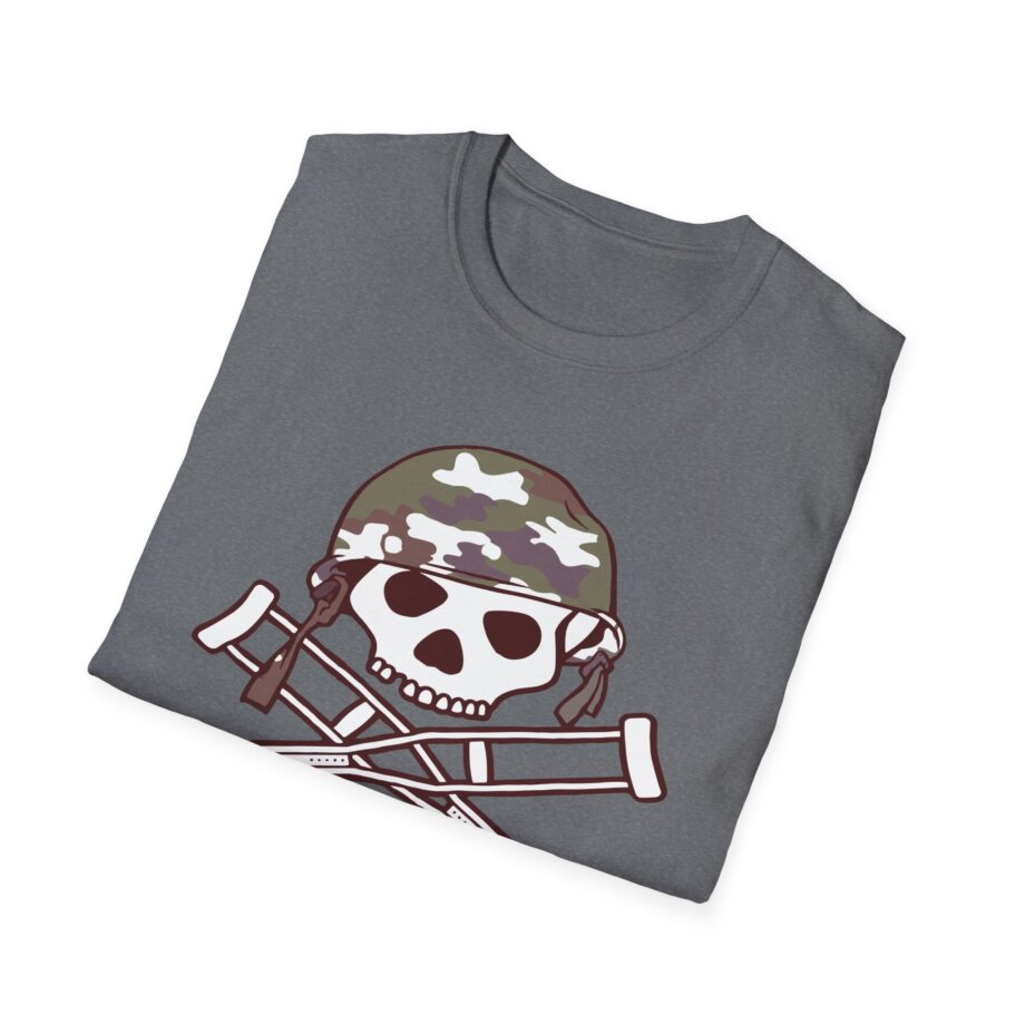Jackass Camouflage Helmet Unisex Softstyle T-Shirt