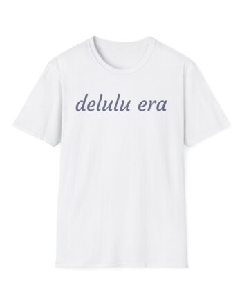 Sadie Crowell Delulu Era Mineral Wash Unisex Softstyle T-shirt