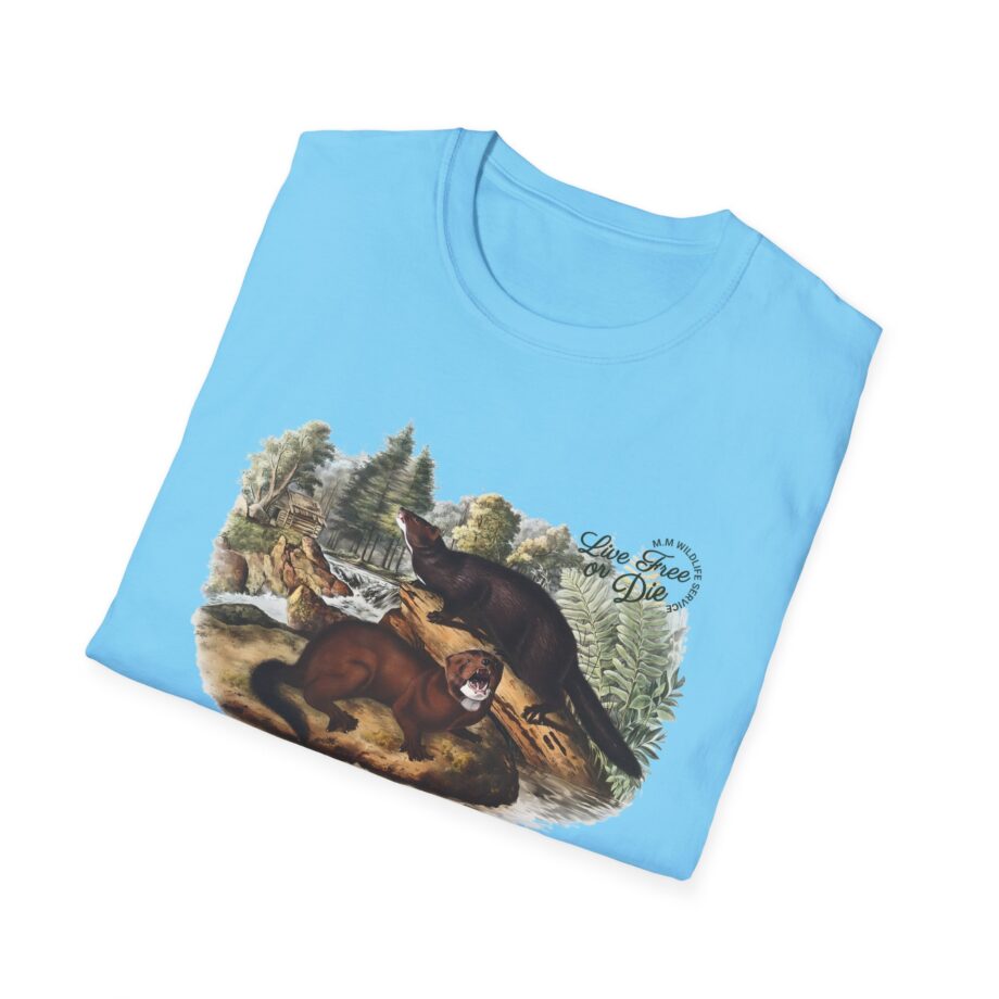 Live Free or Die in Mogul Hampshire Unisex Softstyle T-shirt