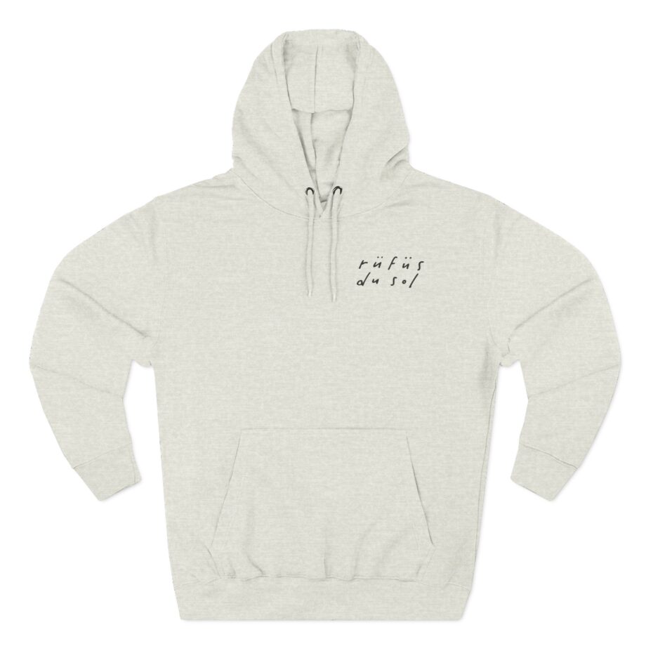 Rufus Du Sol Three-Panel Fleece Hoodie