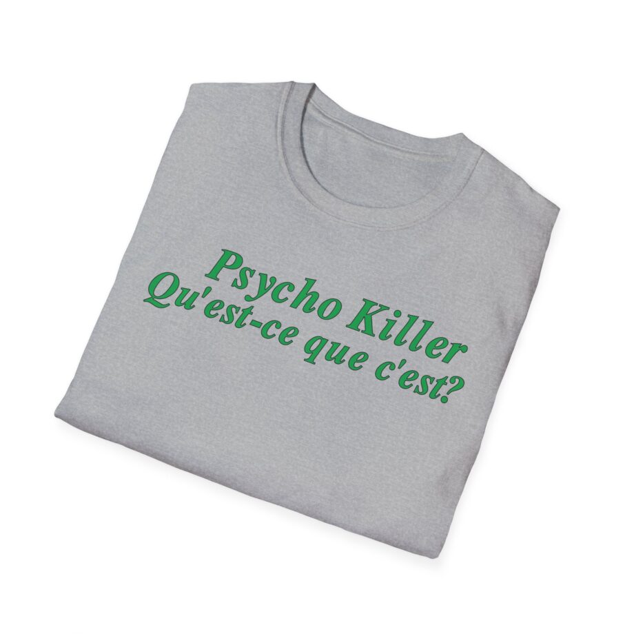 Miley Cyrus Talking Heads X Miley Psycho Killer Unisex Softstyle T-Shirt