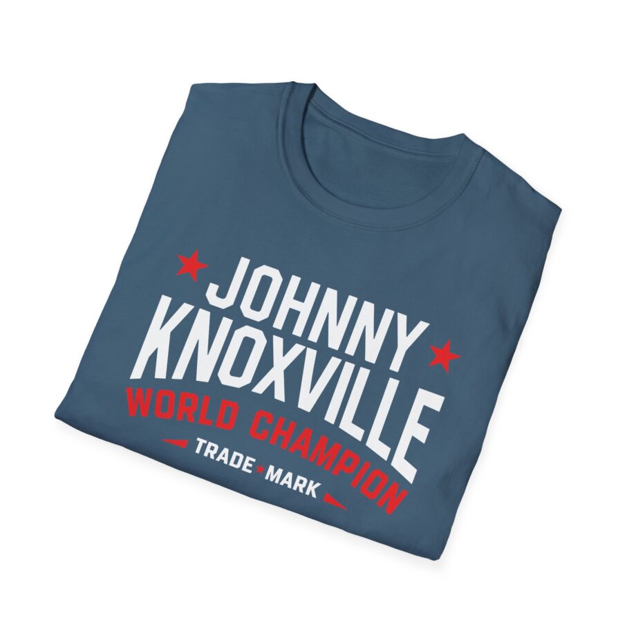 Jackass Johnny Knoxville World Champion Trade Mark Unisex Softstyle T-Shirt