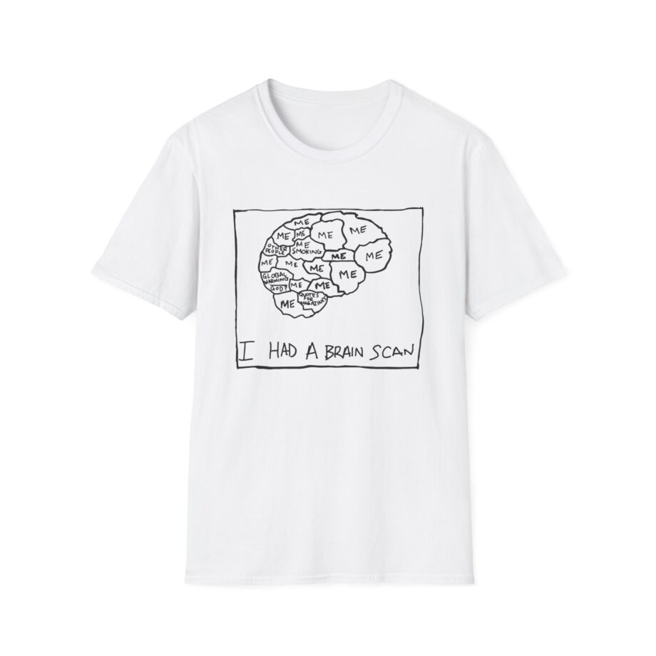 The  Brain Scan Unisex Softstyle T-shirt