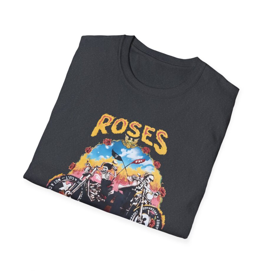 Not a Cult X Freebandz Roses Unisex Softstyle T-Shirt