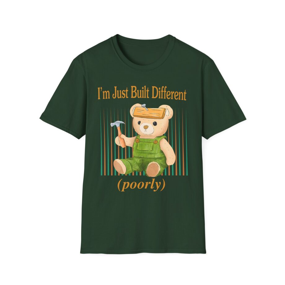 Philip Defranco Built Different Poorly Unisex Softstyle T-Shirt