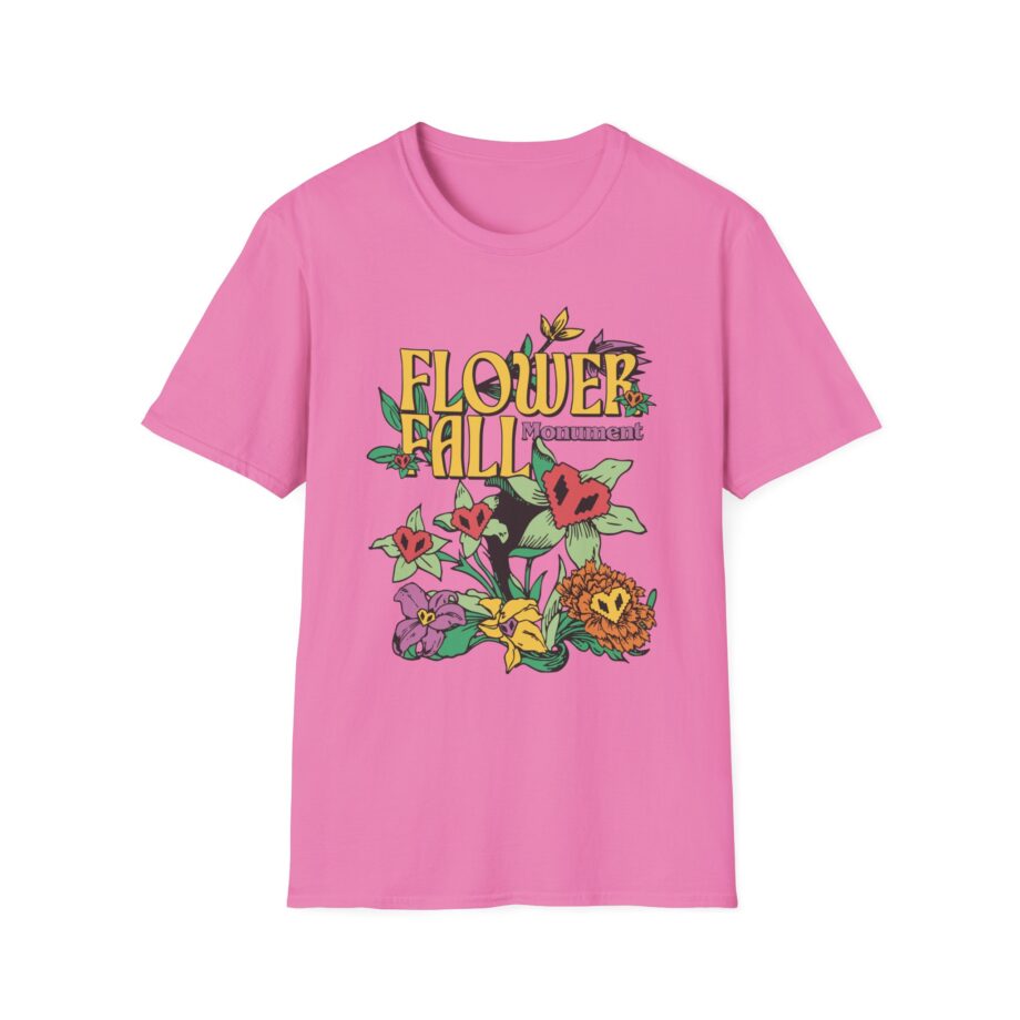 Philza Flower Fall Monument Unisex Softstyle T-shirt