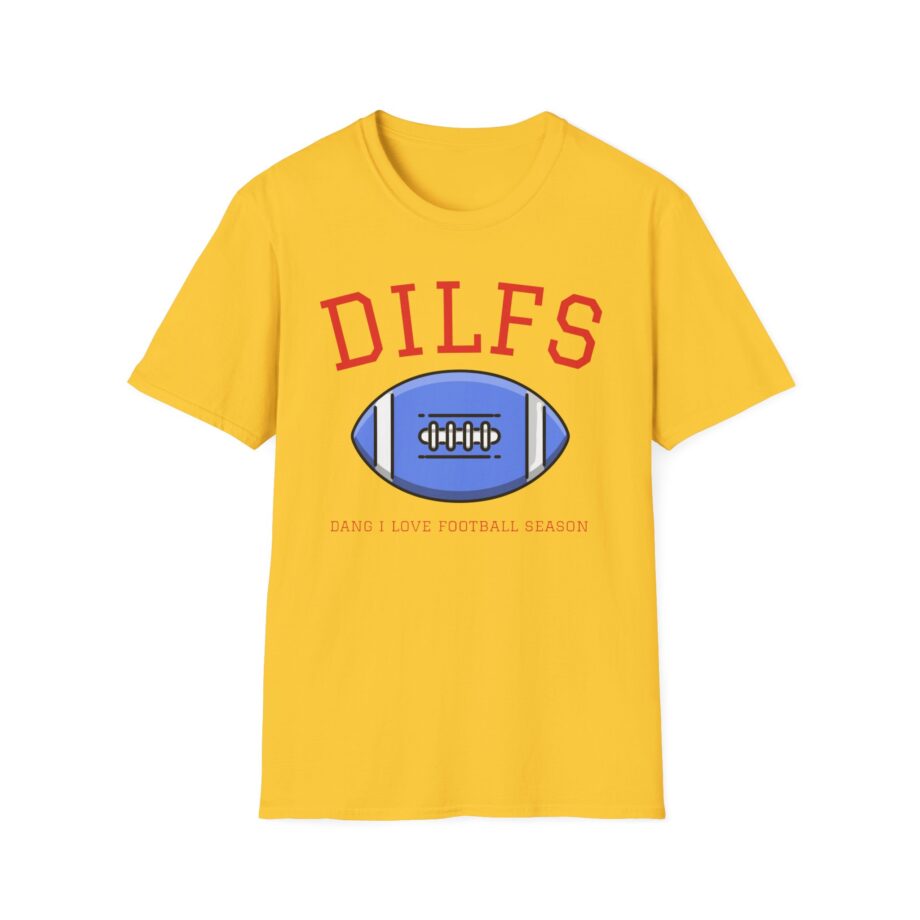 Sadie Crowell Dilfs Dang I Love Football Season Unisex Softstyle T-shirt