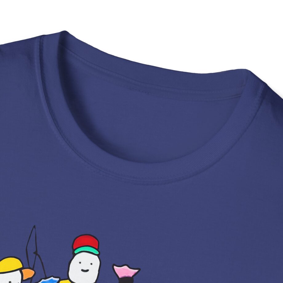 Super Mega Down to Fish Unisex Softstyle T-shirt