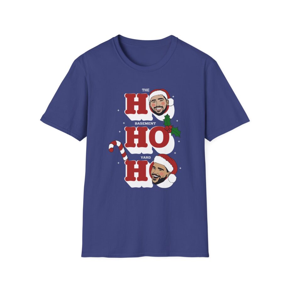 Basement Yard Ho Ho Ho Unisex Softstyle T-shirt