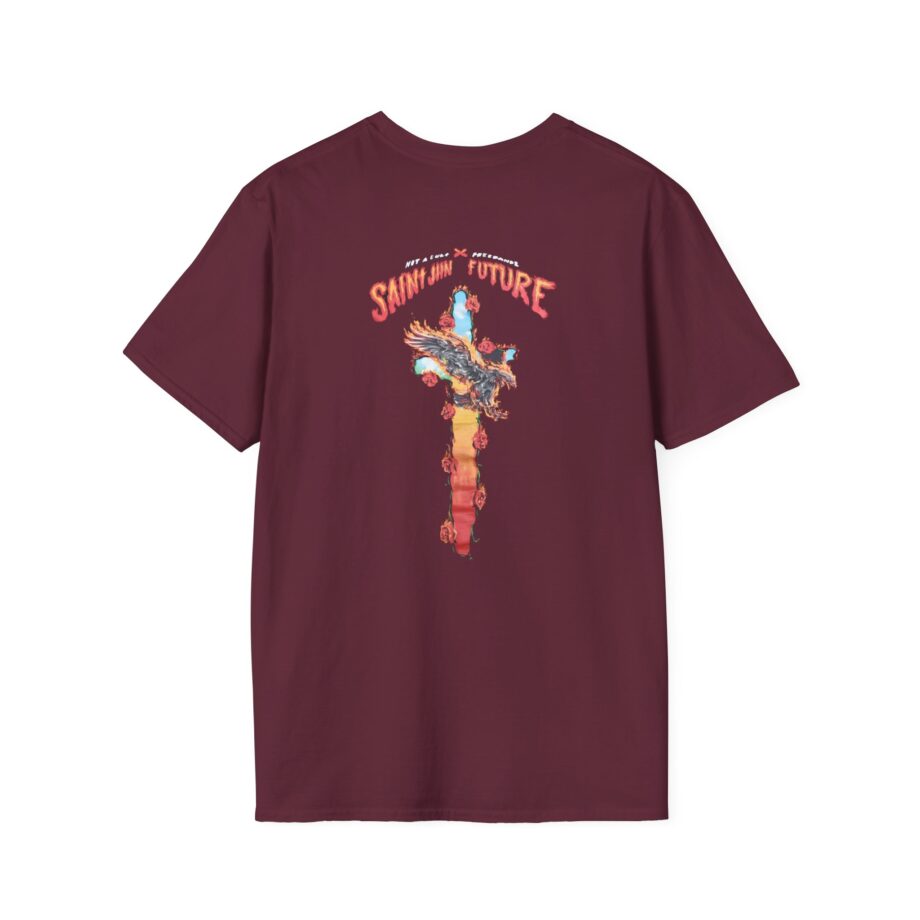 Not a Cult X Freebandz Roses Unisex Softstyle T-Shirt