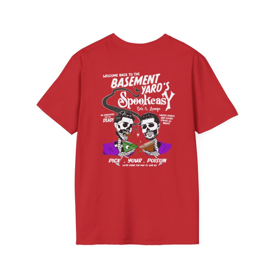 Basement Yard the Spookeasy Bar & Lounge Unisex Softstyle T-shirt