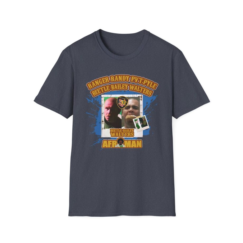 Afroman Ranger Randy Prvate Pyle Beetle Bailey Walters Unisex Softstyle T-Shirt