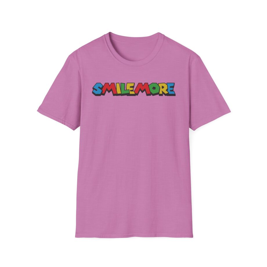 Roman Atwood Colorful Smile More Unisex Softstyle T-shirt