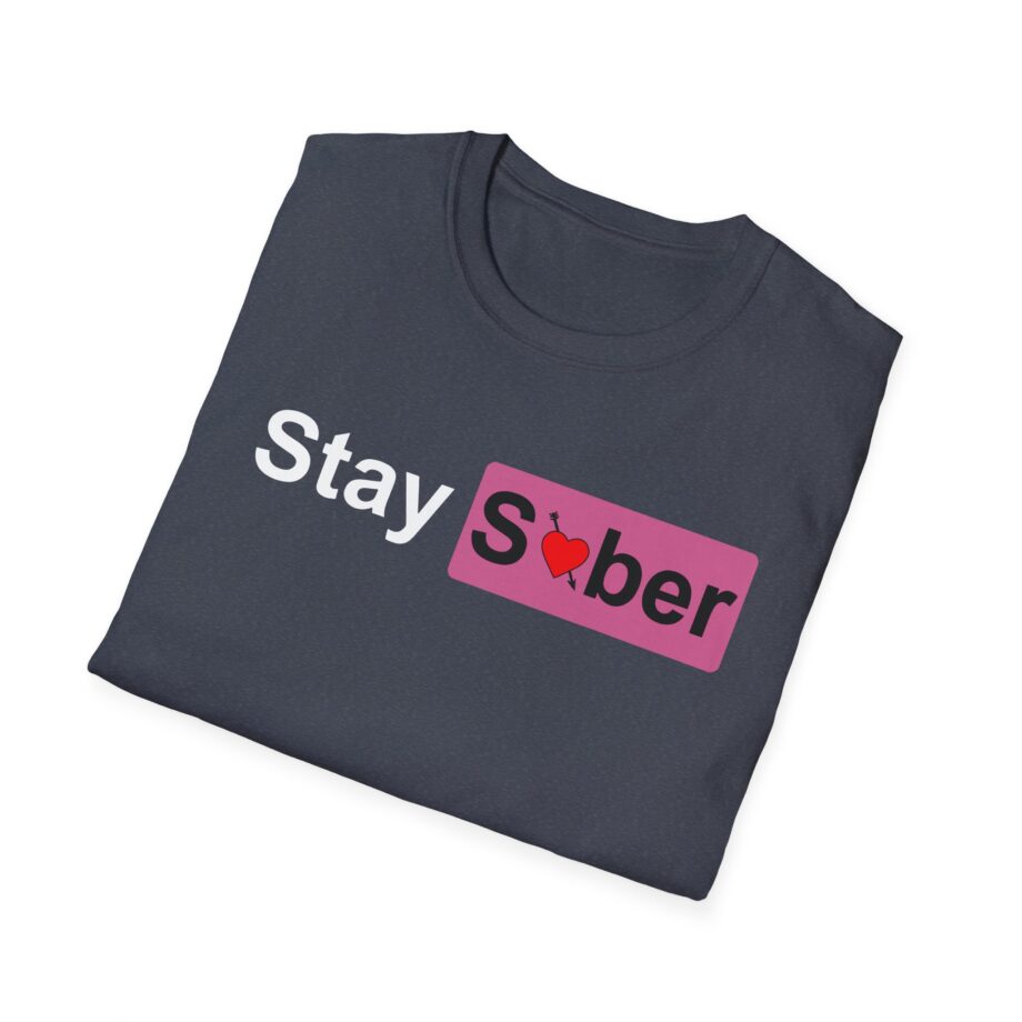 D’aydrian Harding Stay Sober Valentine's Day Unisex Softstyle T-shirt