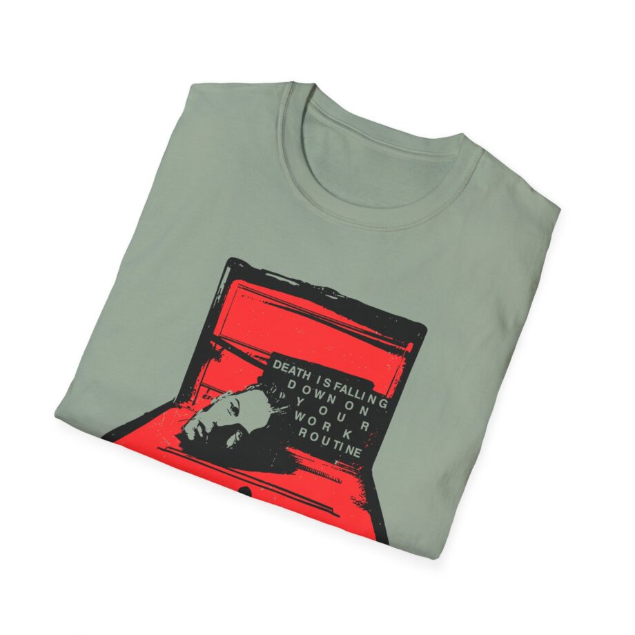 Fontaines Death Is Falling Down On Your Work Routine Unisex Softstyle T-Shirt