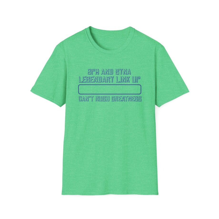 Central Cee 6pm and Syna Legendary Link Up Can't Rush Greatness Unisex Softstyle T-Shirt