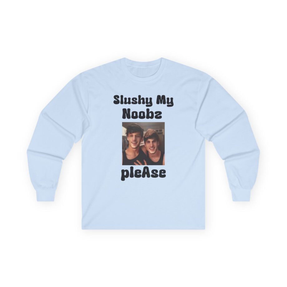 Slushy Noobz Martin and Hamzah Comedy Unisex Ultra Cotton Long Sleeve Tee