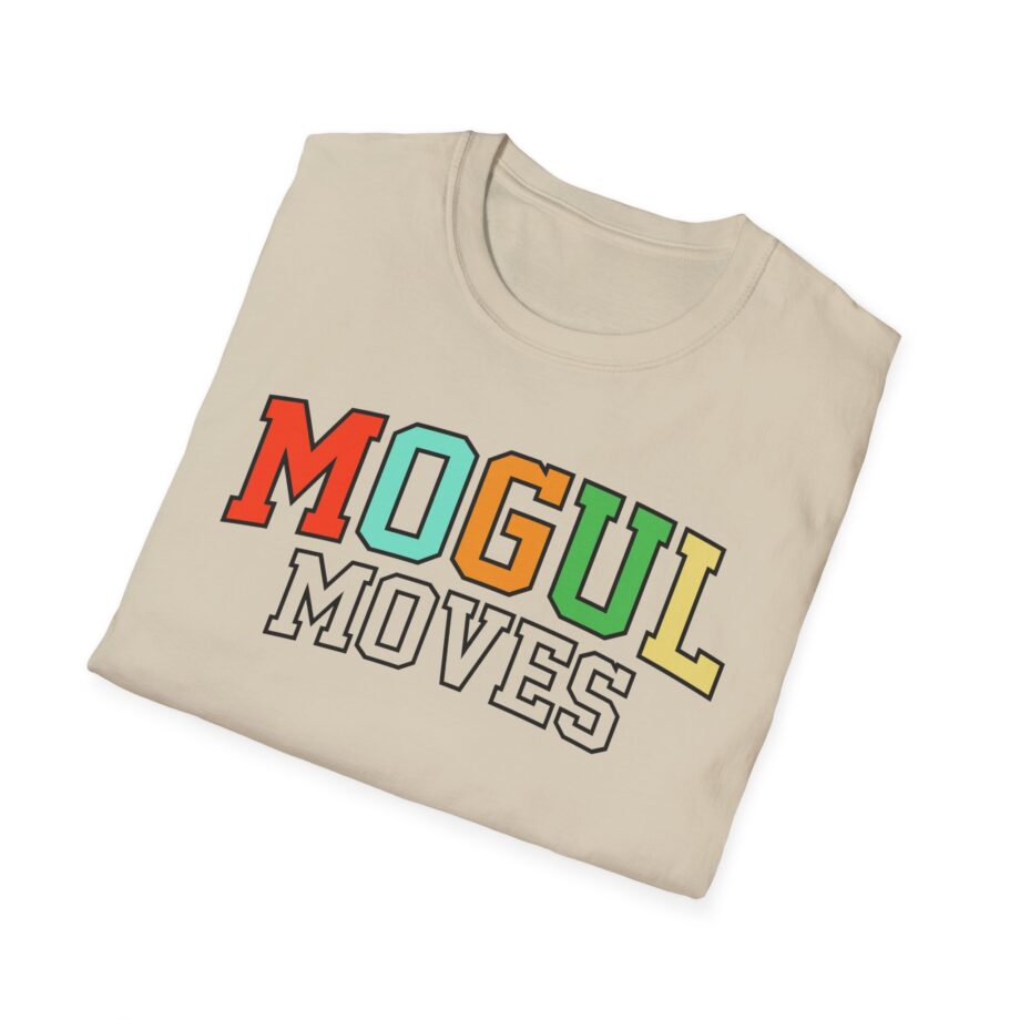 Mogul Moves Bone Unisex Softstyle T-shirt