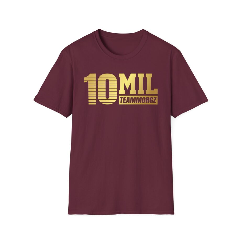 Morgz 10 Million Squad Unisex Softstyle T-Shirt