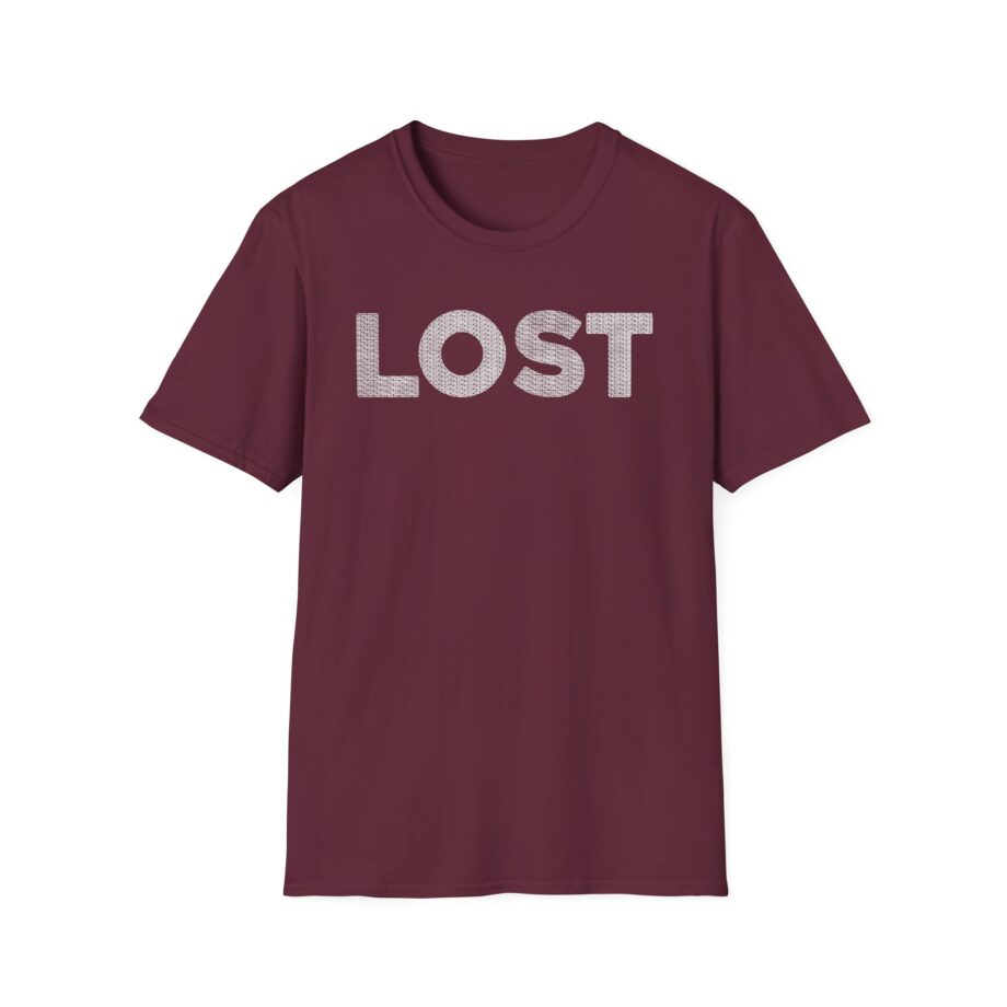 Unisex Softstyle T-Shirt - 'LOST' Statement Tee for Trendy Casual Wear