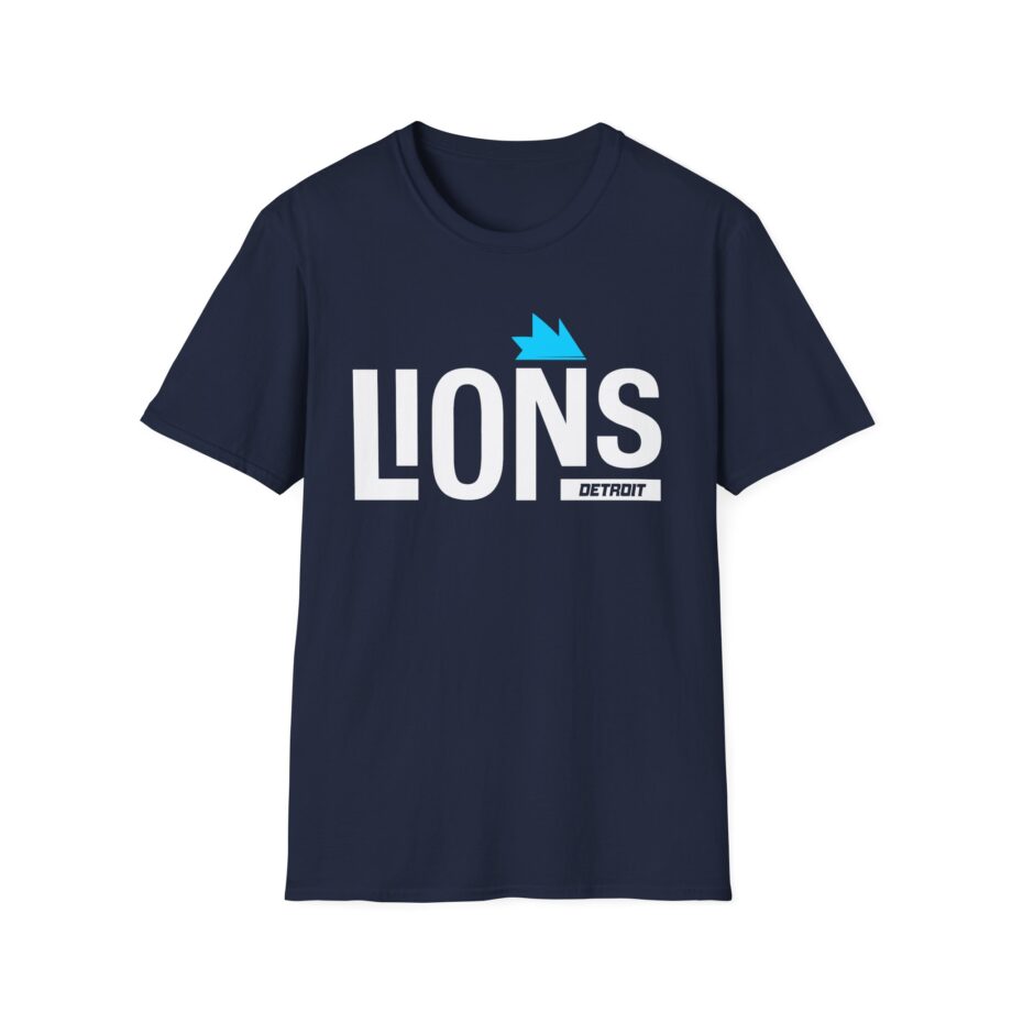 Ninja Detroit Lions Unisex Softstyle T-shirt