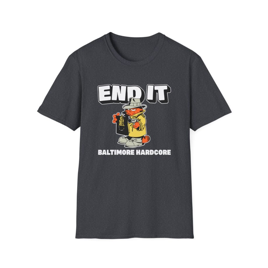 End It Baltimore Hardcore Unisex Softstyle T-Shirt