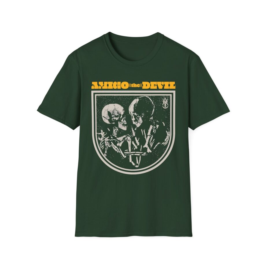 Aamigo the Devil  Rot in Hell Unisex Softstyle T-shirt