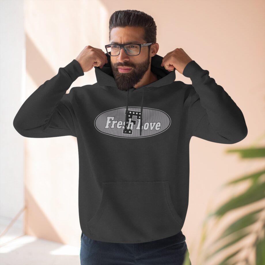 Fresh Love Three Panel Fleece Hoodie