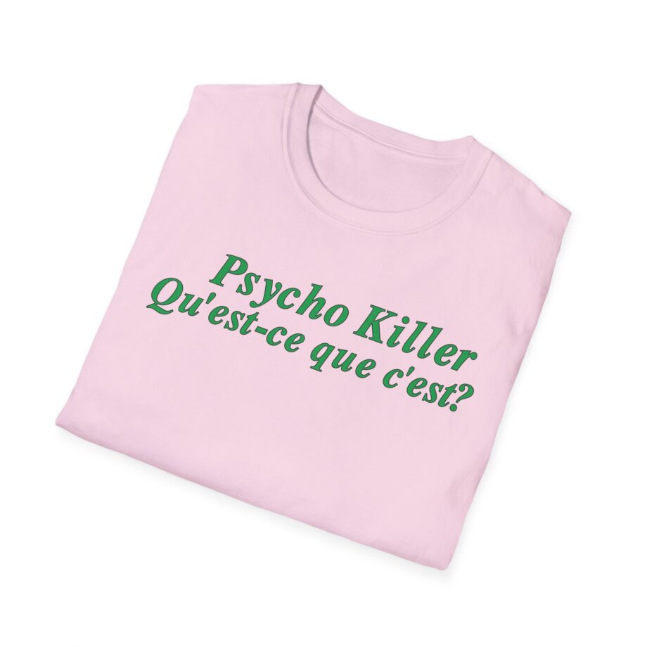 Miley Cyrus Talking Heads X Miley Psycho Killer Unisex Softstyle T-Shirt
