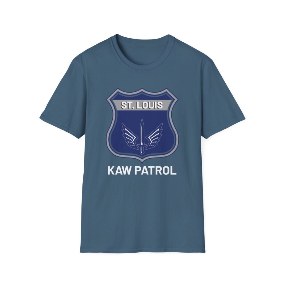 Youth St. Louis Battlehawks Kaw Patrol Unisex Softstyle T-Shirt
