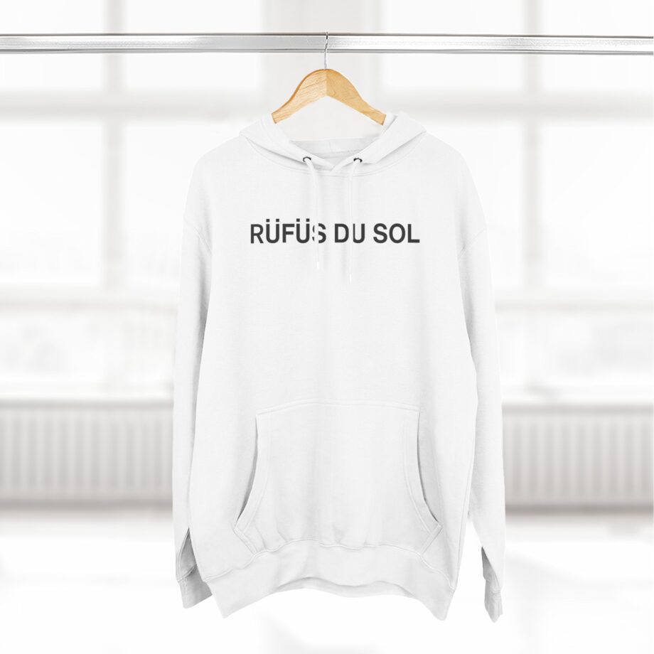 Rufus Du Sol Three-Panel Fleece Hoodie