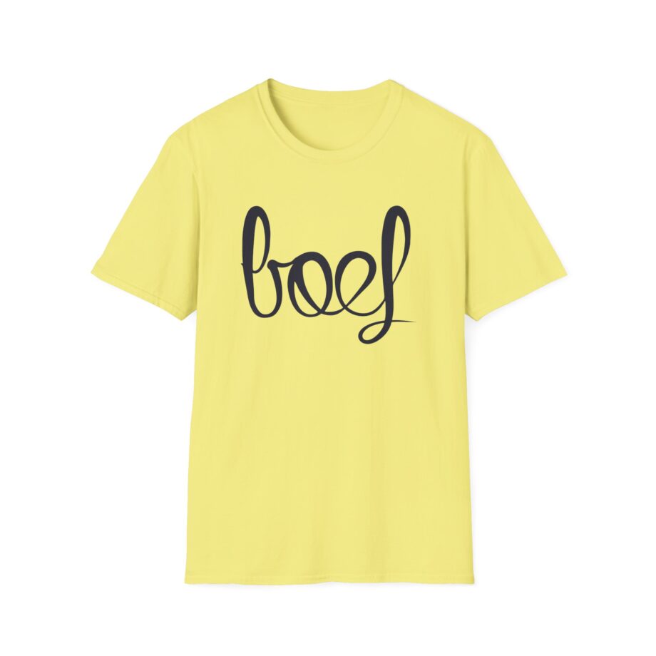 Boef  Unisex Softstyle T-Shirt - 'Beel' Design