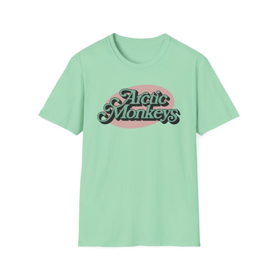 Arctic Monkeys Ornate Logo Unisex Softstyle T-shirt