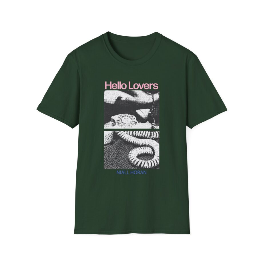 Niall Horan Hello Lovers Unisex Softstyle T-shirt