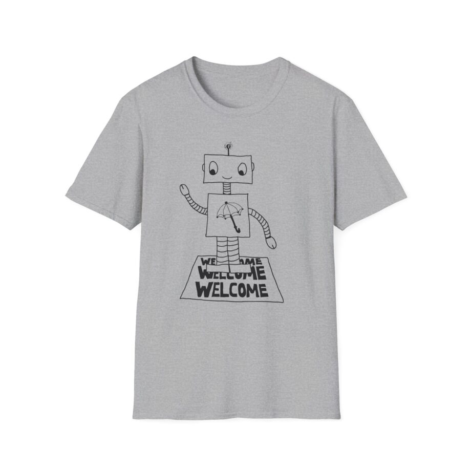 Armchair Expert Robot Unisex Softstyle T-shirt