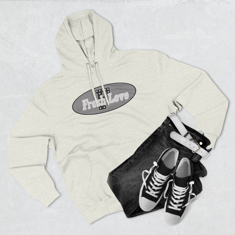Fresh Love Three Panel Fleece Hoodie