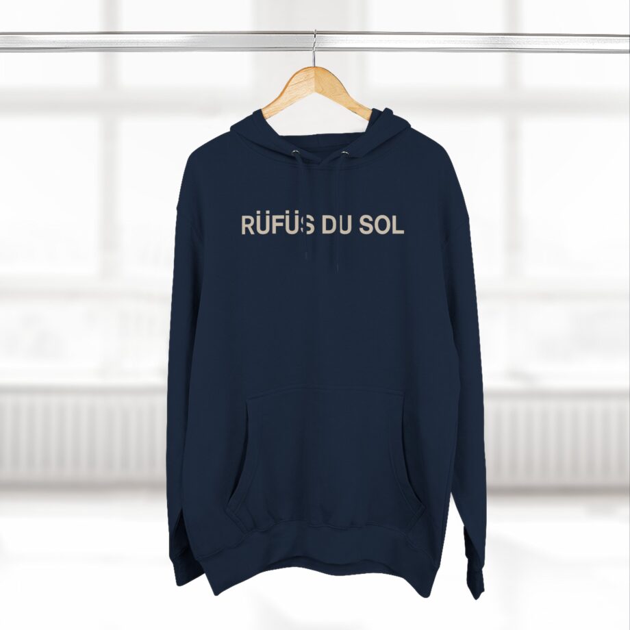 Rufus Du Sol Three-Panel Fleece Hoodie