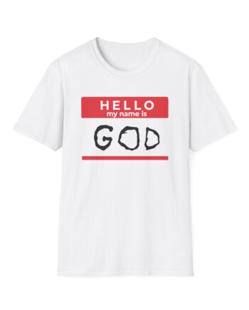 Aphex Twin Hello My Name is God Unisex Softstyle T-Shirt
