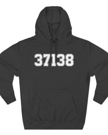 37138 Nate Bargatze Three-Panel Fleece Hoodie