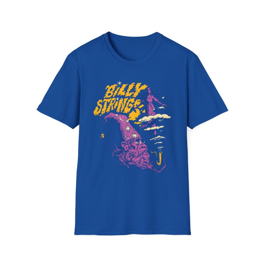 Billy Strings Green Wizard Head Unisex Softstyle T-shirt
