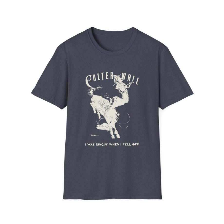 Colter Wall I Was Singin' When I Fell Off Unisex Softstyle T-shirt