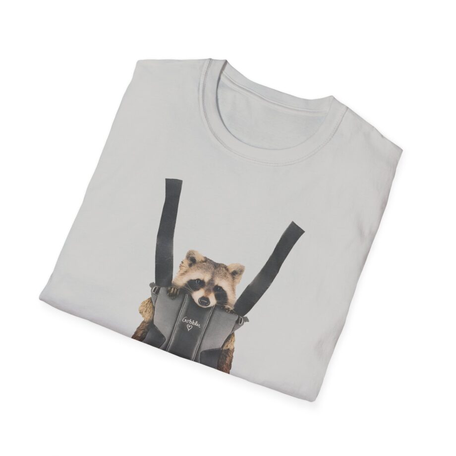 William Osman Raccoon Unisex Softstyle T-Shirt