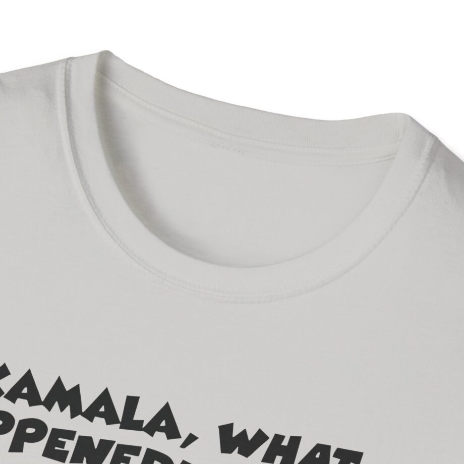 James Droz Kamala, What Happeneduhhh Unisex Softstyle T-shirt