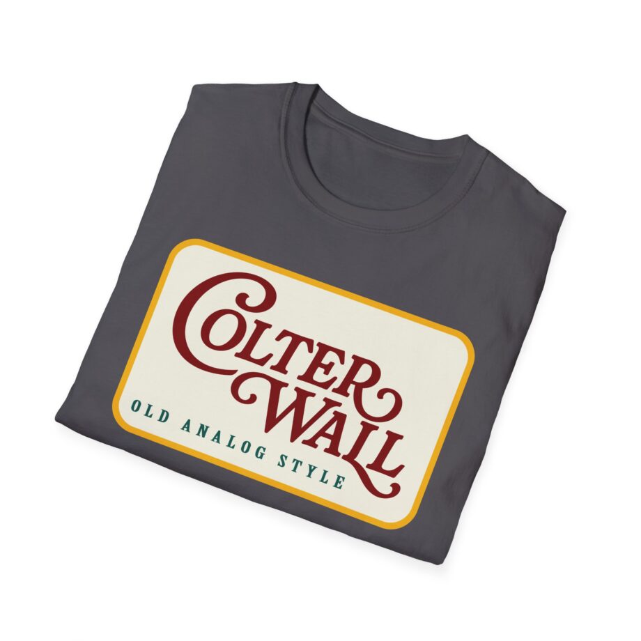 Colter Wall Old Analog Style Unisex Softstyle T-shirt