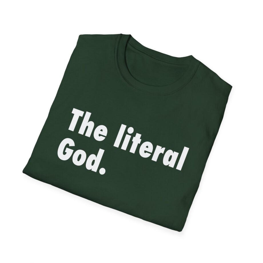 Zackrawrr the Literal God Unisex Softstyle T-shirt