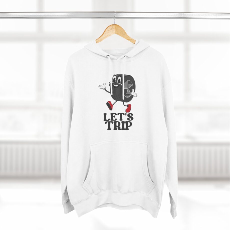 Sturniolo Triplets Lets Trip Wheelie Three-panel Fleece Hoodie