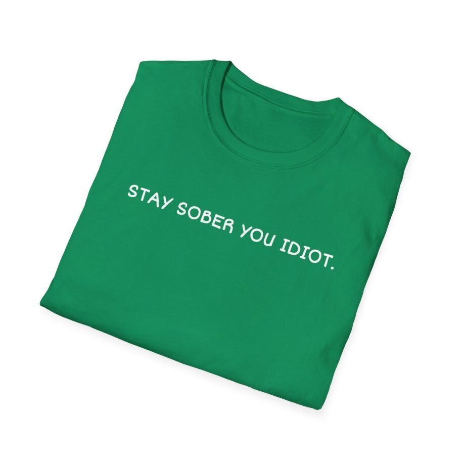 Daydrian Harding Stay Sober You Idiot Unisex Softstyle T-shirt