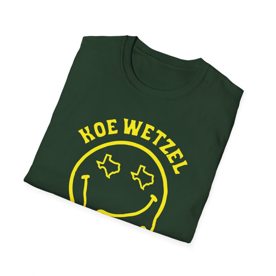 Koe Wetzel Drippy Smiley Unisex Softstyle T-shirt